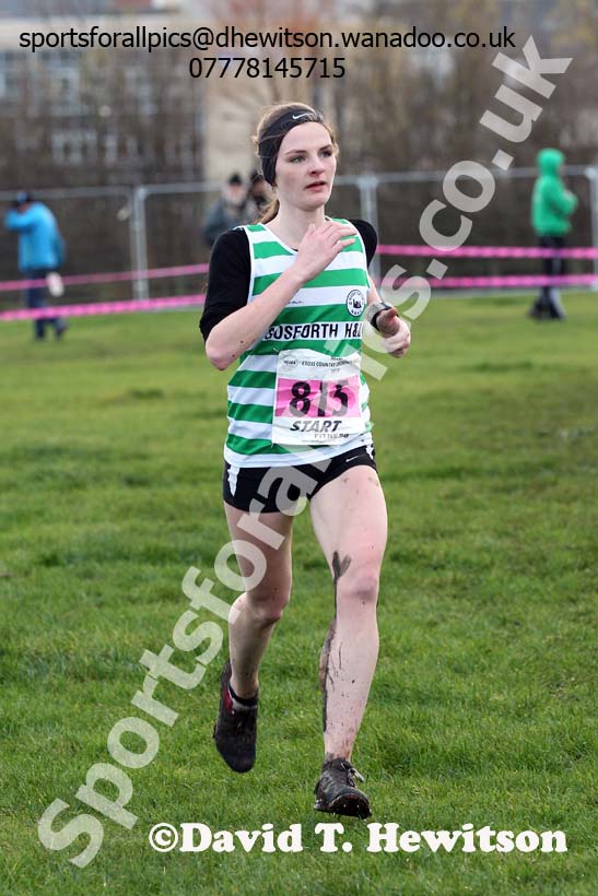 Senior womens North Eastern Cross Country Chanpionships. Photo: David T. Hewitson/Sports for All Pics